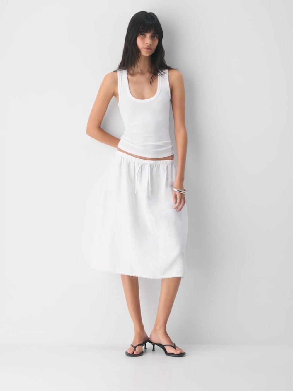 Aritzia Wilfred Levity Skirt - CruiseLinen NWT XS